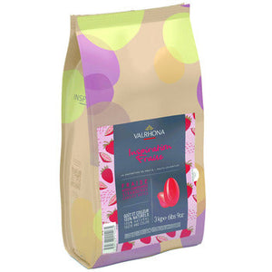 Wholesale Valrhona Strawberry Inspiration Chocolate 3kg-3ct Case Bulk