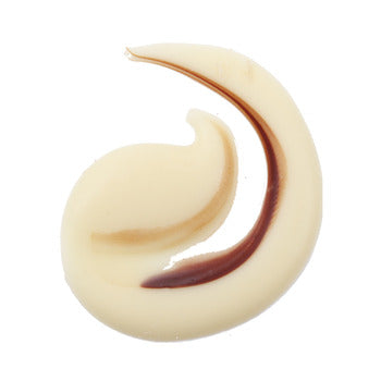 Leman White Chocolate Swirl Décor