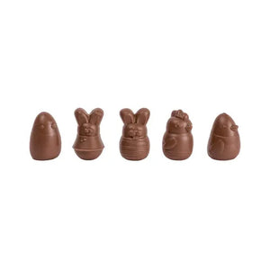 Wholesale Valrhona Assorted Milk Chocolate Easter Animals 1kg-1ct Case Bulk