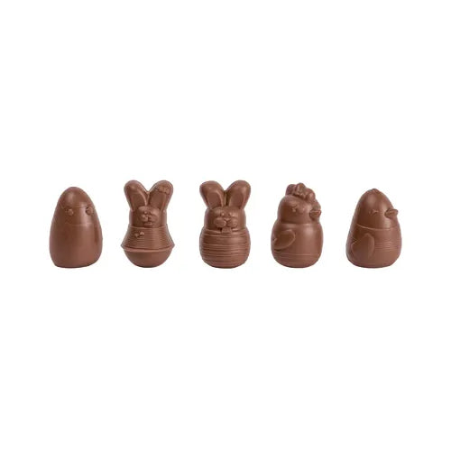 Valrhona Assorted Milk Chocolate Easter Animals 1kg