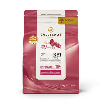 Barry Callebaut 47.3 % Ruby Callets 2.5kg