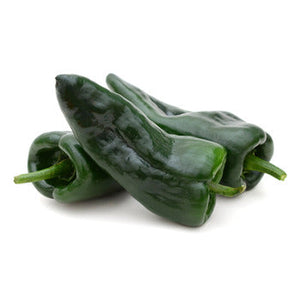 Wholesale Packer Poblano Peppers 25lb-1ct Case Bulk