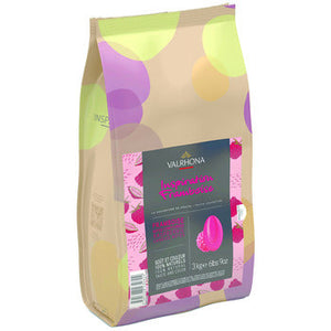 Wholesale Valrhona Raspberry Inspiration Chocolate 3kg-3ct Case Bulk