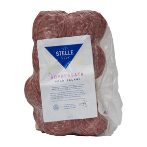 Wholesale Lestelle Pre-Sliced Sopressata Salami 5lb-2ct Case Bulk