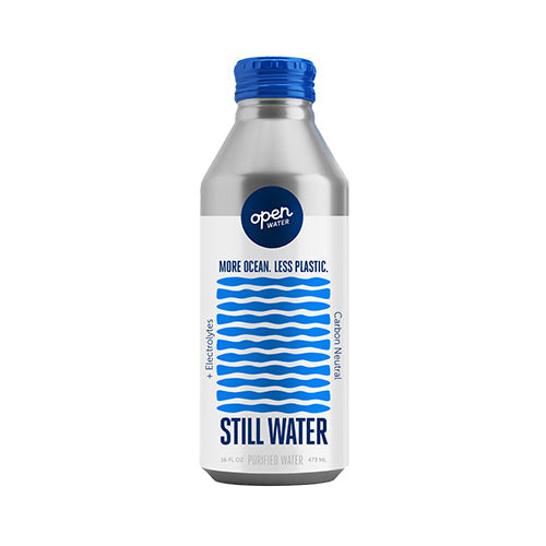 Open Water Still Aluminum Bottled Water 16oz