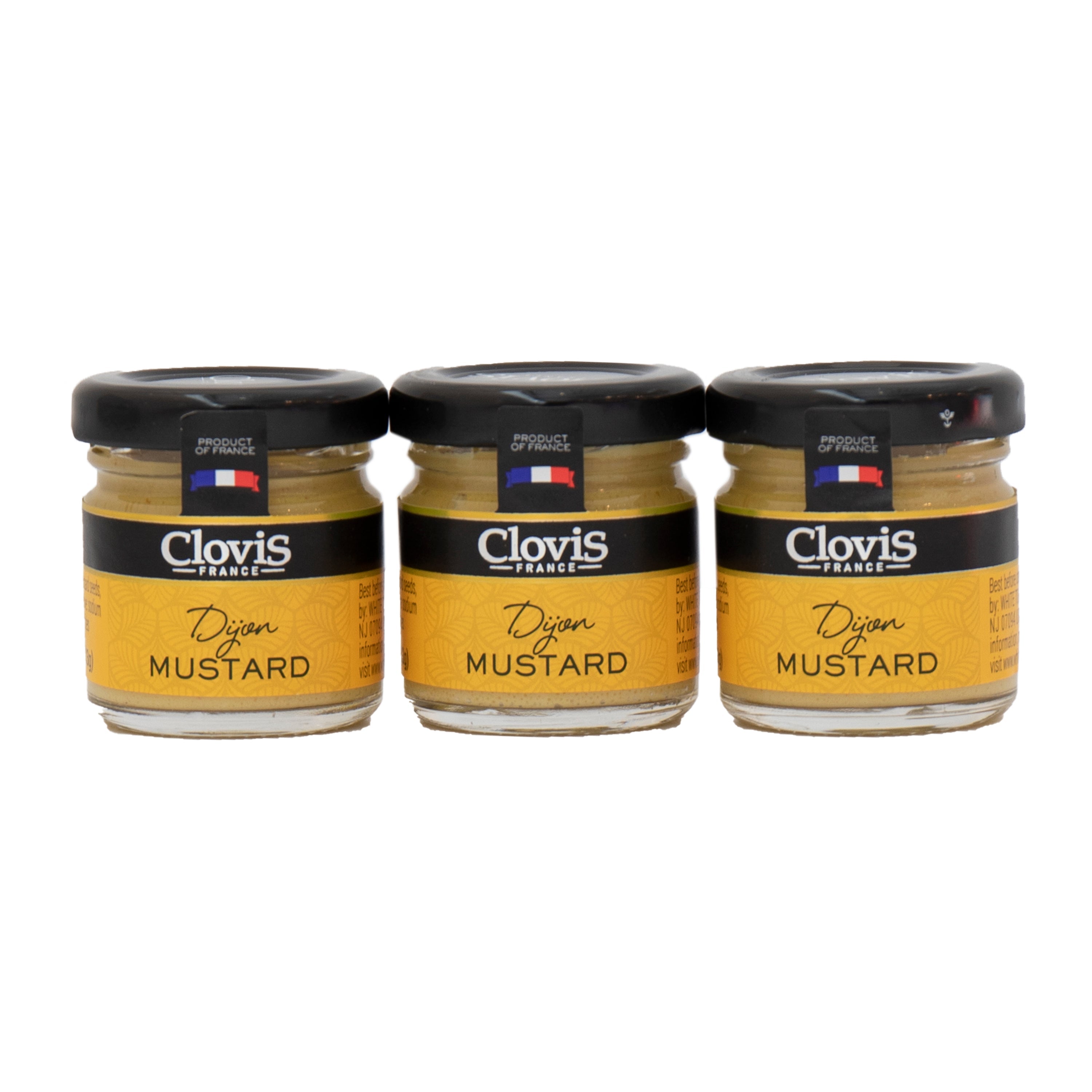 Wholesale Clovis Dijon Mustard 1.1oz-60ct Case Bulk