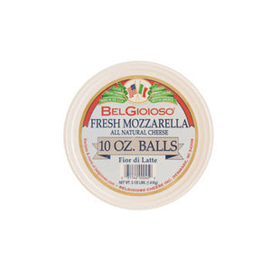 Wholesale BelGioioso Fresh Mozzarella In Water 10 Ounce Ball 3 lb Tub-2ct Case Bulk