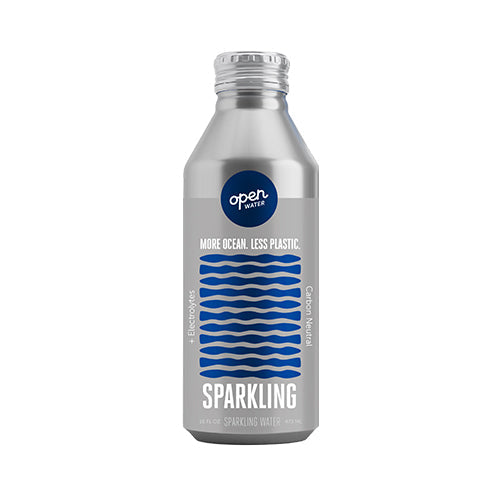 Open Water Sparkling Aluminum Bottled Water 16oz