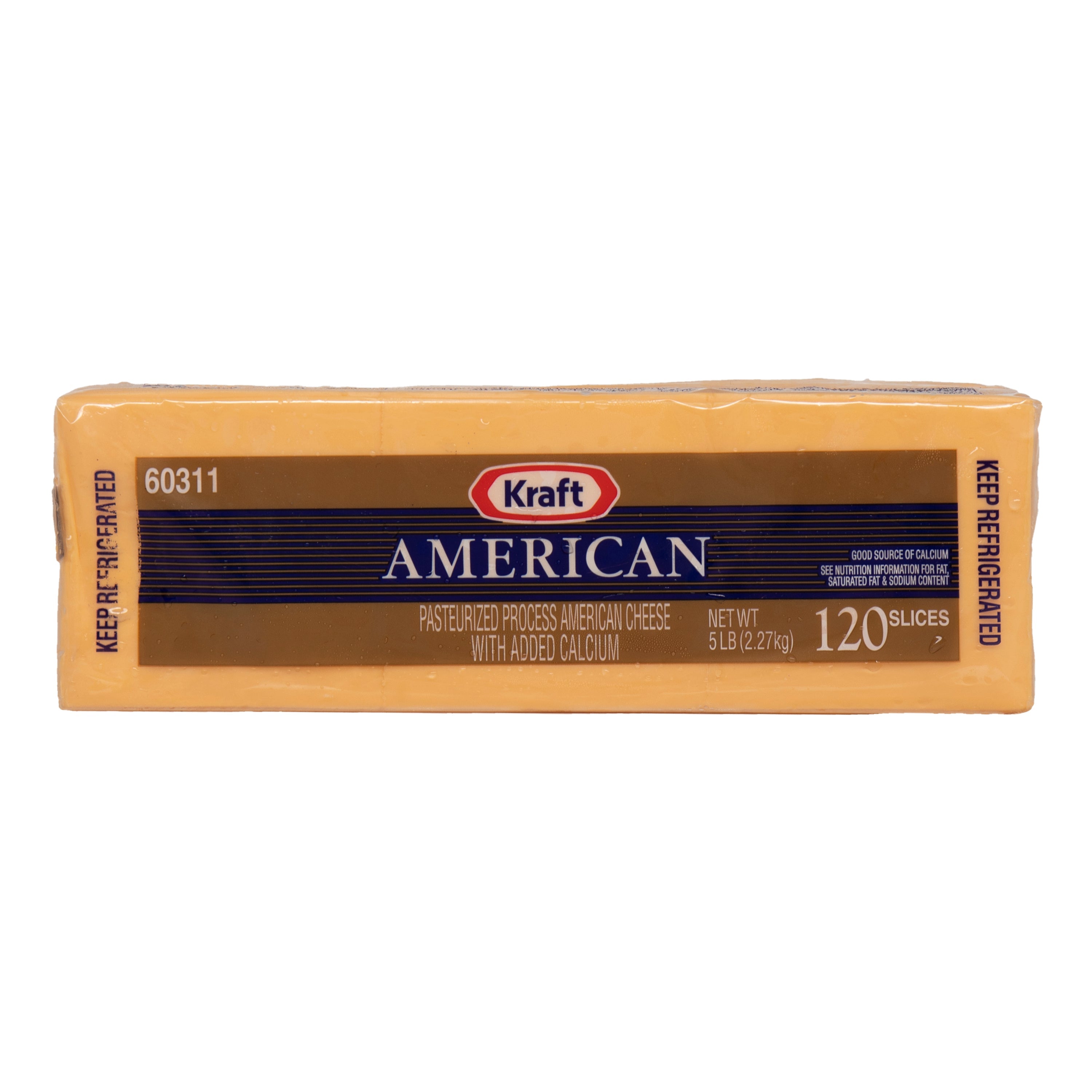 Kraft Heinz Regular Yellow American Cheese 5lb
