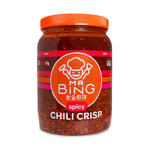 Mr Bing Chili Crisp - Spicy 64oz