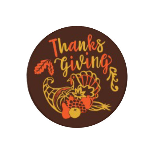 Wholesale Varda Round Thanksgiving Chocolate- Bulk