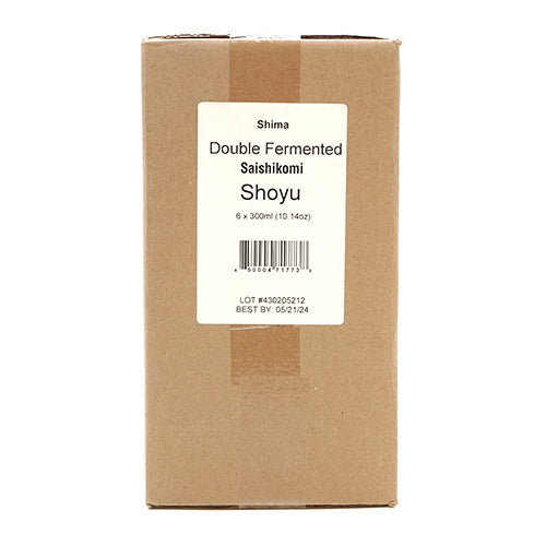 Wholesale Shima Double Fermented Shoyu 300ml-6ct Case Bulk