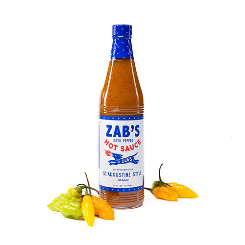 Zab's St. Augustine Hot Sauce 6oz