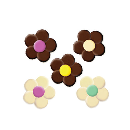 Varda Chocolate 5-Petal Flower Assortment