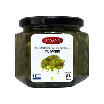 Wholesale Saradis Pistachio Sweets 1Lb (453G) Jar-12 Ct Case Bulk