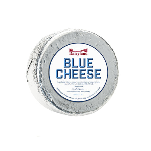 Wholesale Dairyland Blue Cheese Wheel 6lb-1ct Case Bulk