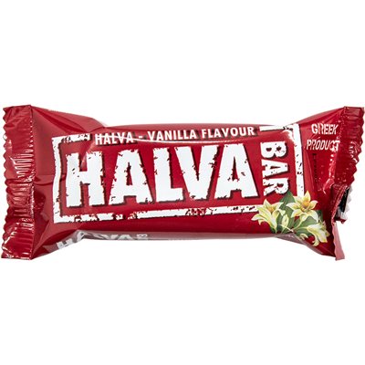 Haitoglou Vanilla Halva Snack Bars 40G Bar