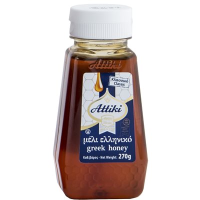 Wholesale Attiki Greek Honey 270 G Plastic Bottle- Bulk