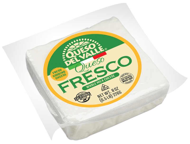 Queso Dell Valle Queso Fresco Cheese 8 oz