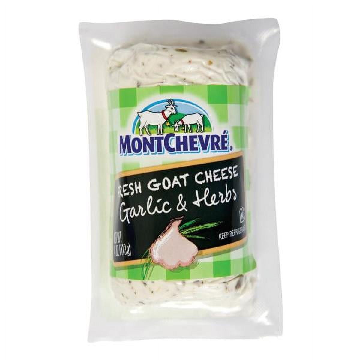 Montchevre Garlic and Herb Goat Cheese Mini Log 4oz 12ct
