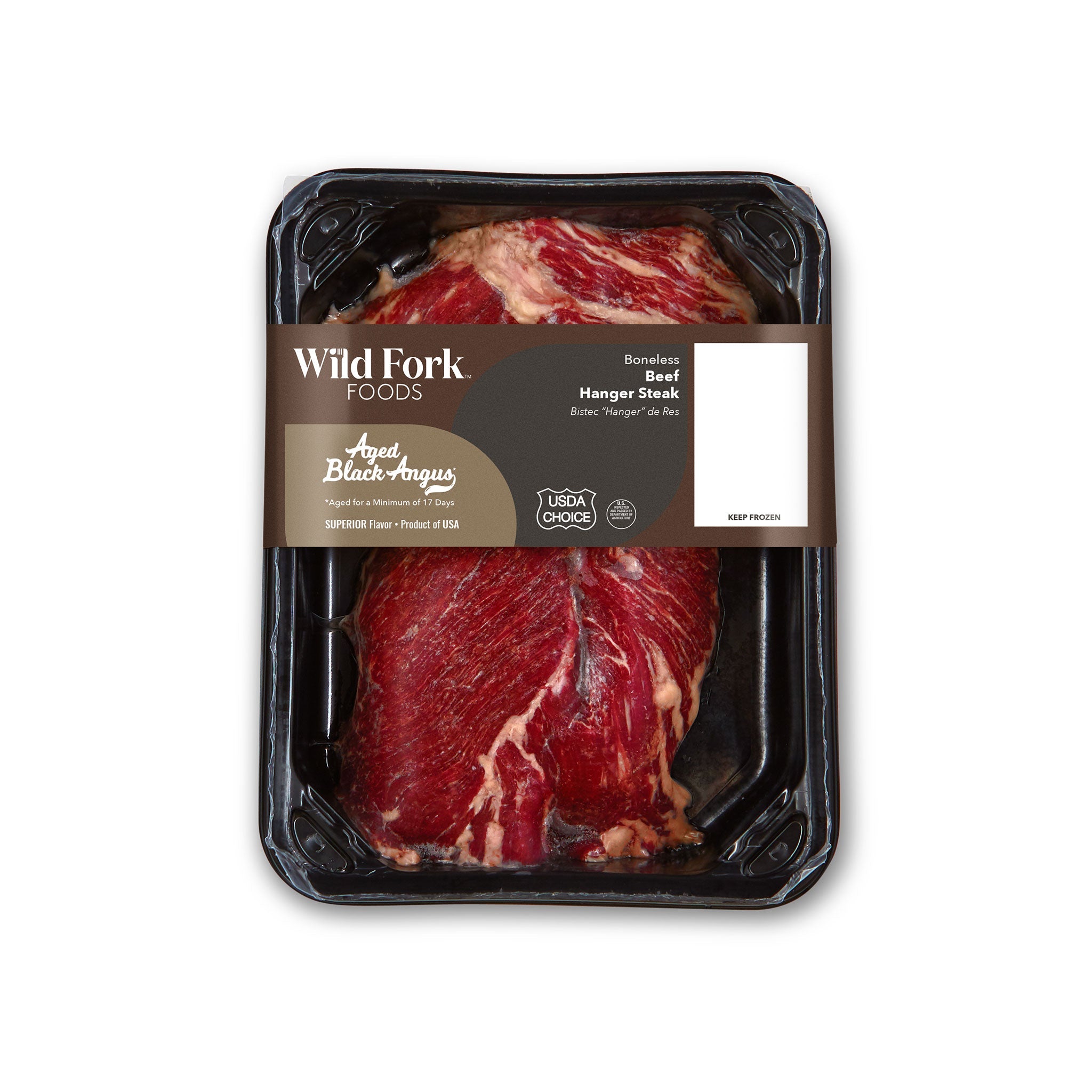 Wild Fork Foods Choice Black Angus Beef Hanger Steak 8oz 1ct