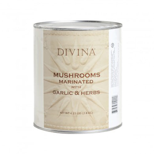 Divina Mushrooms Marinated with Garlic & Herbs 6.25 LB