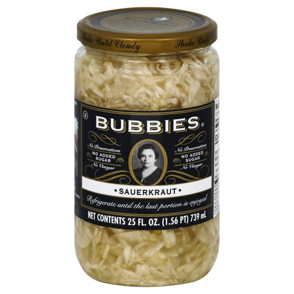 Bubbies Sauerkraut 25 oz Jar