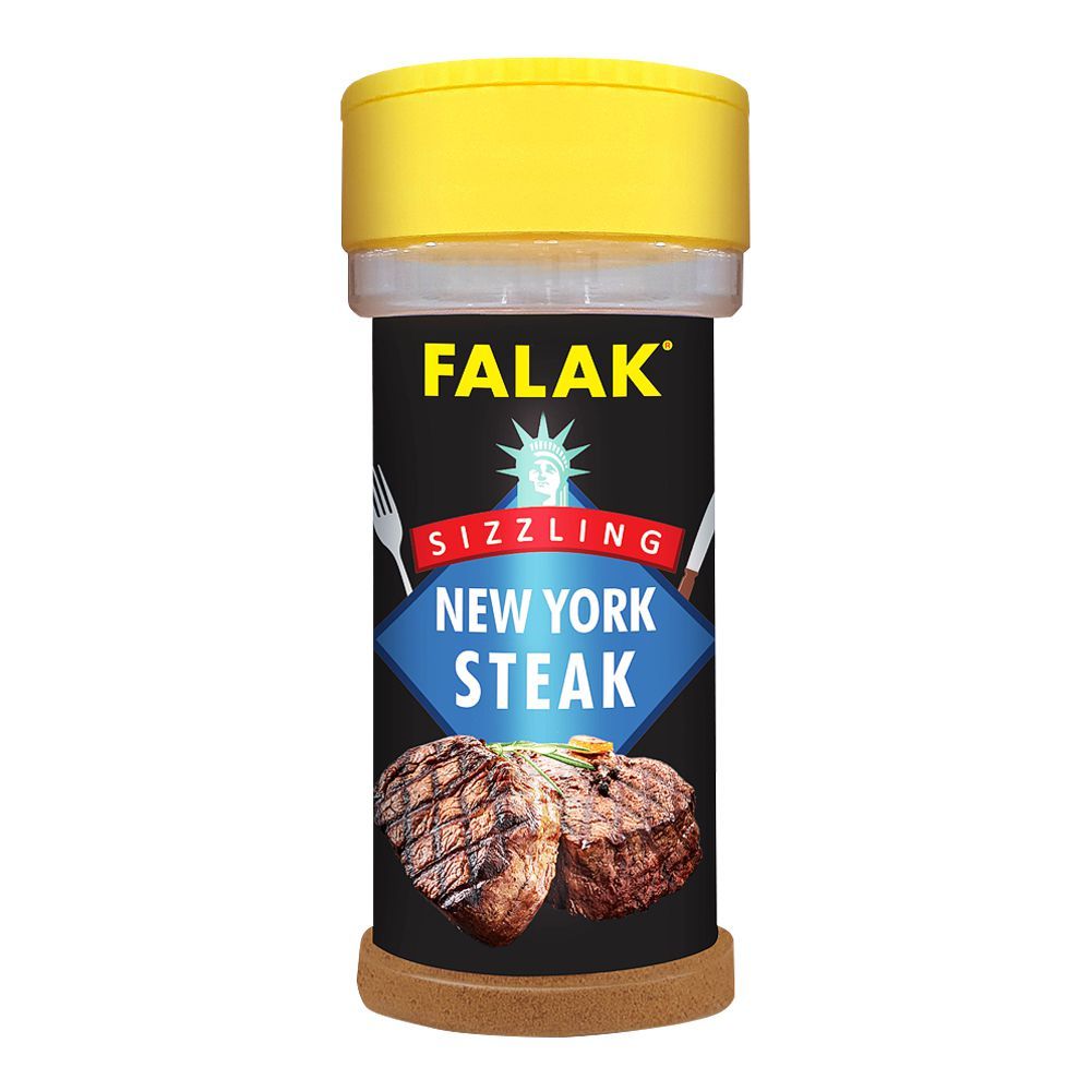 Wholesale Falak New York Steak Seasoning 80g-12 Ct Case Bulk