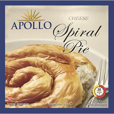 Apollo Spiral Cheese Pie 850g