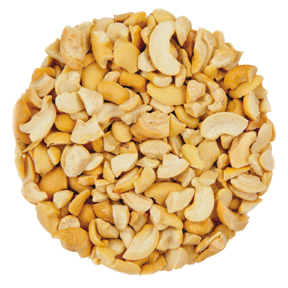 Wholesale Cashew - Large - Pcs - Roasted Unsalted - 25Lbs/Cs- Bulk