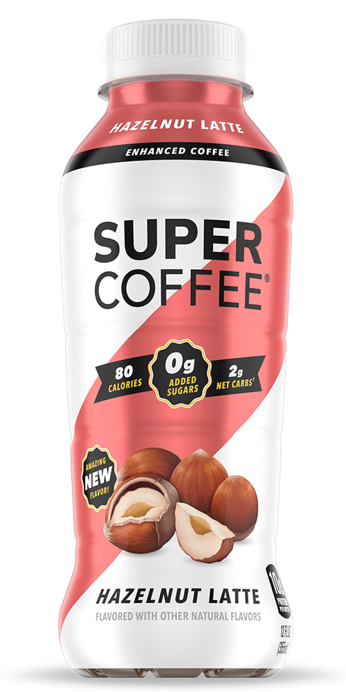 Super Coffee 12/12Oz Hazelnut