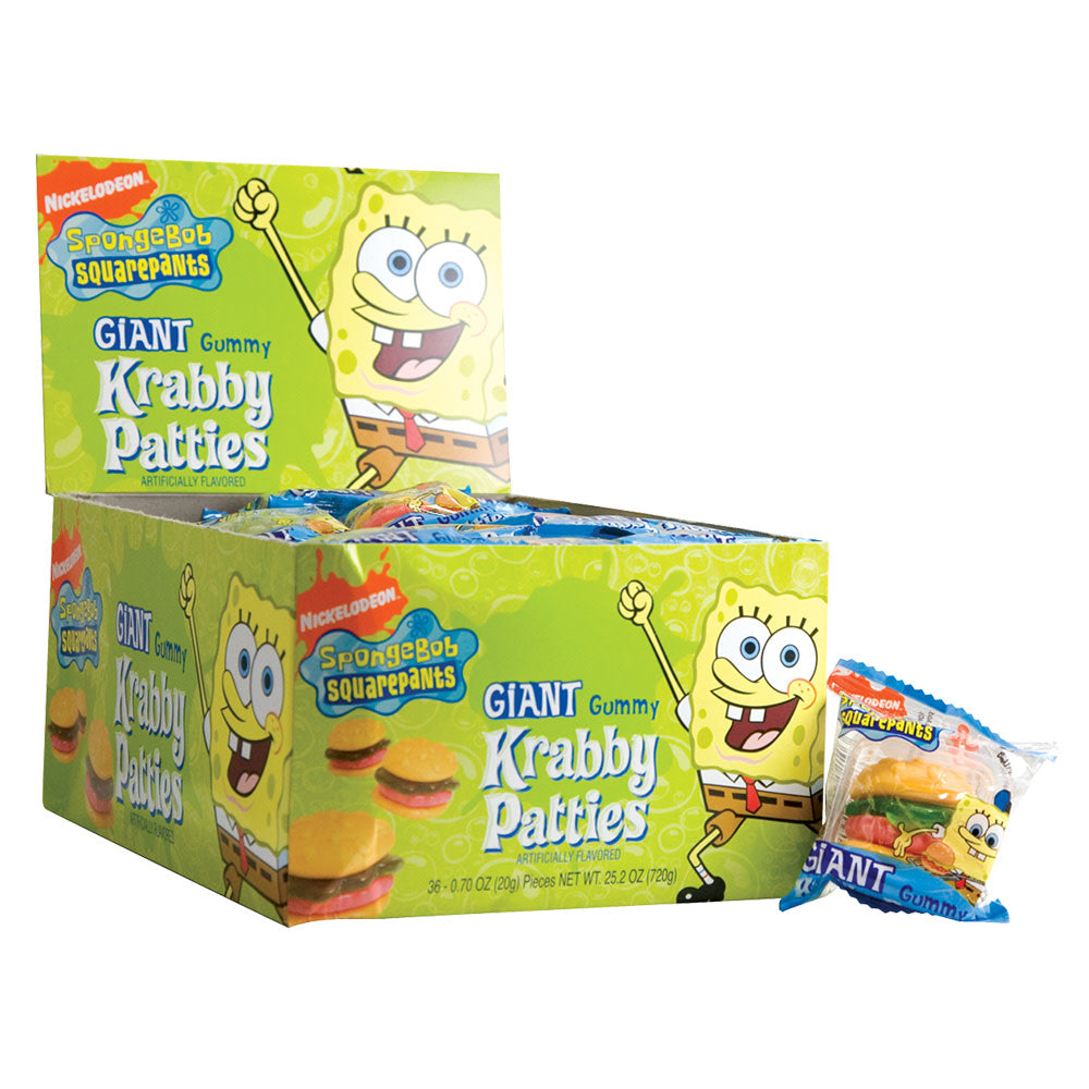 Spongebob Giant Gummy Krabby Patties
