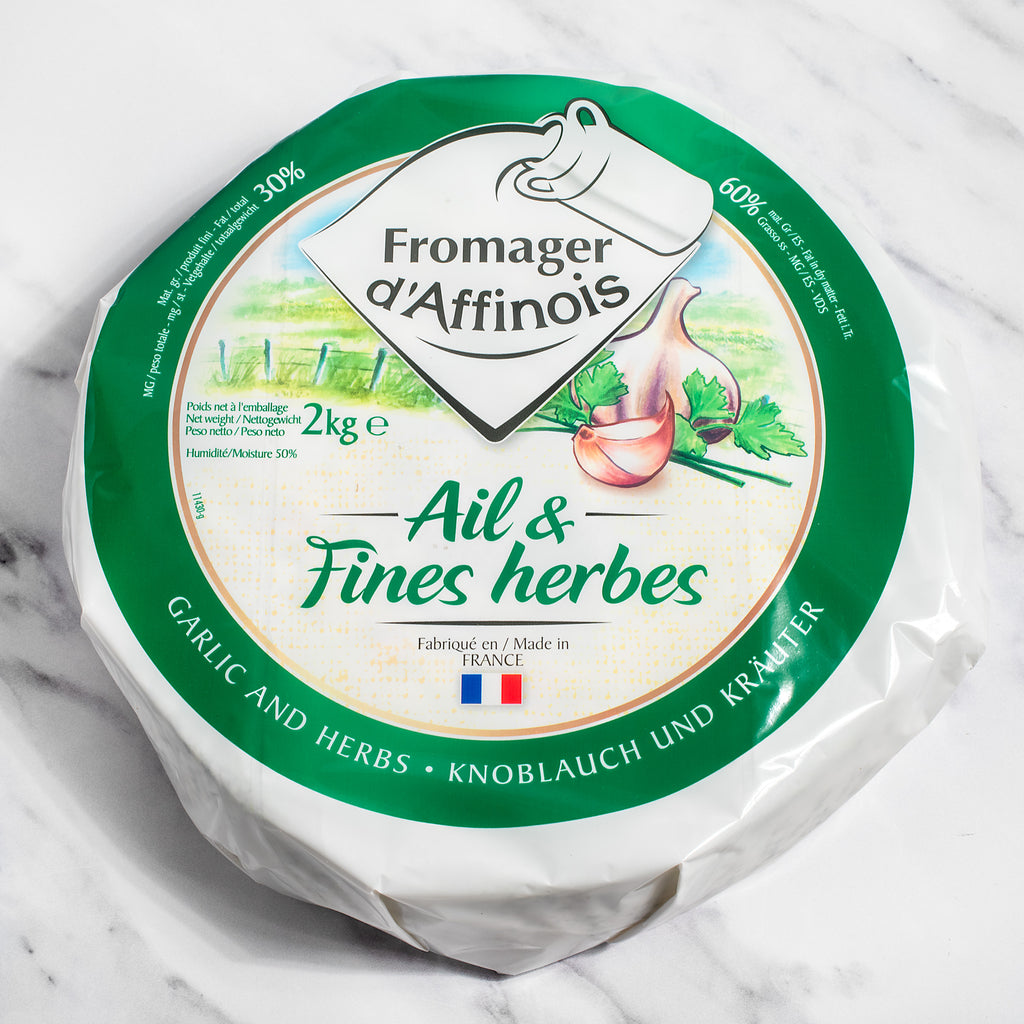 Fromager d'Affinois with Garlic and Herb 2kg 2ct
