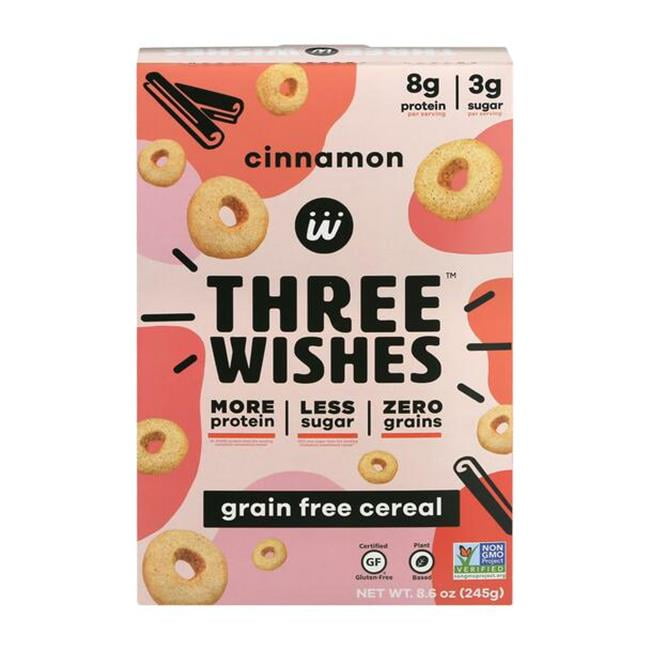 Three Wishes Cinnamon Cereal 8.6 Oz