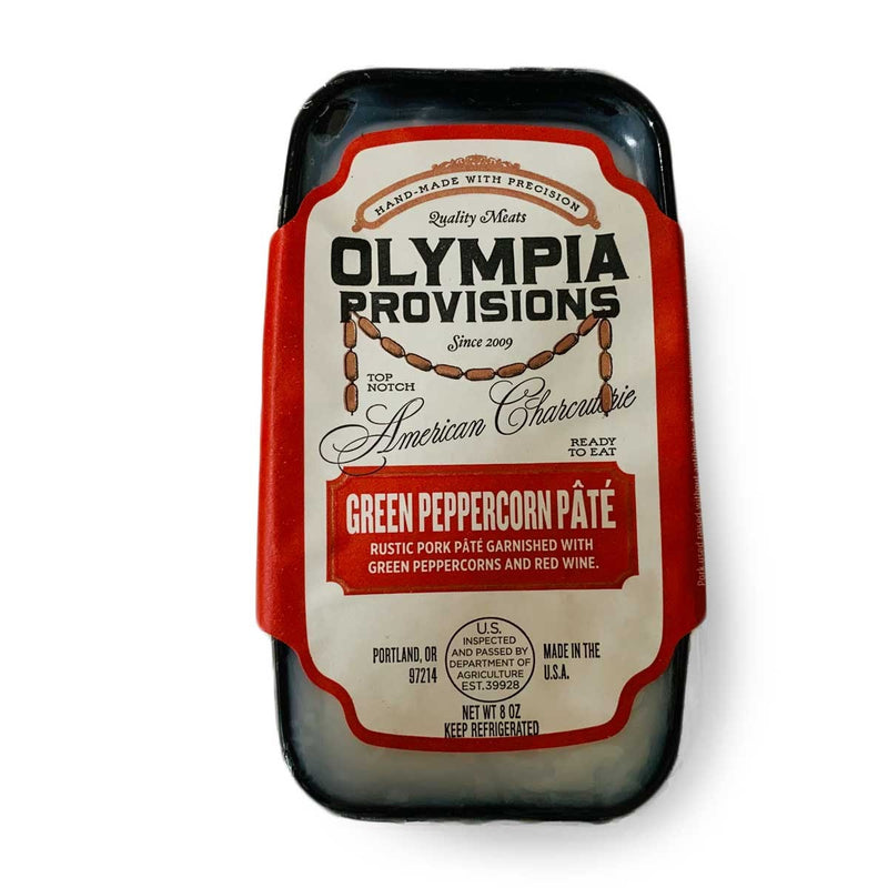 Olympia Provisions Green Peppercorn Pate 8oz 6ct