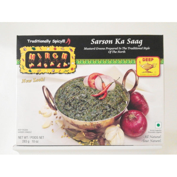 Wholesale Mirch Masala Sarson Ka Saag 10 oz- Bulk