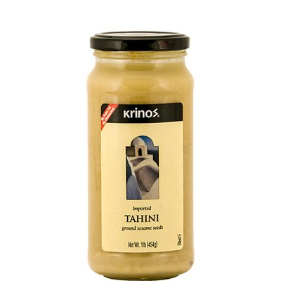 Wholesale Krinos Tahini 1Lb Jar- Bulk