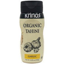 Wholesale Krinos Organic Garlic Tahini 10.93 Oz Squeeze Bottle- Bulk