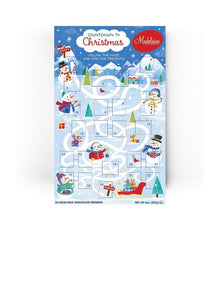 Madelaine Chocolate 8 Oz. Snowman Maze Countdown Calendar ***New***