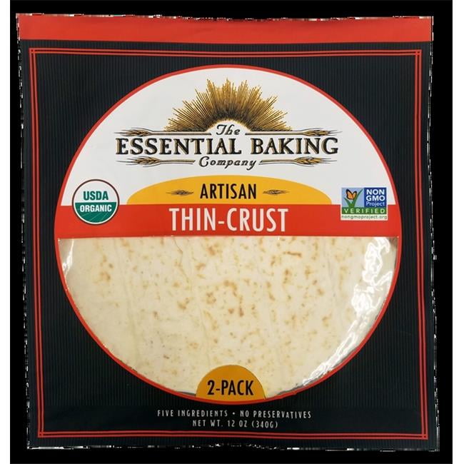 The Essential Baking Artisan Thin Crust Pizza 12 Oz