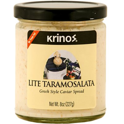 Krinos Lite Taramosalata 8Oz Jar