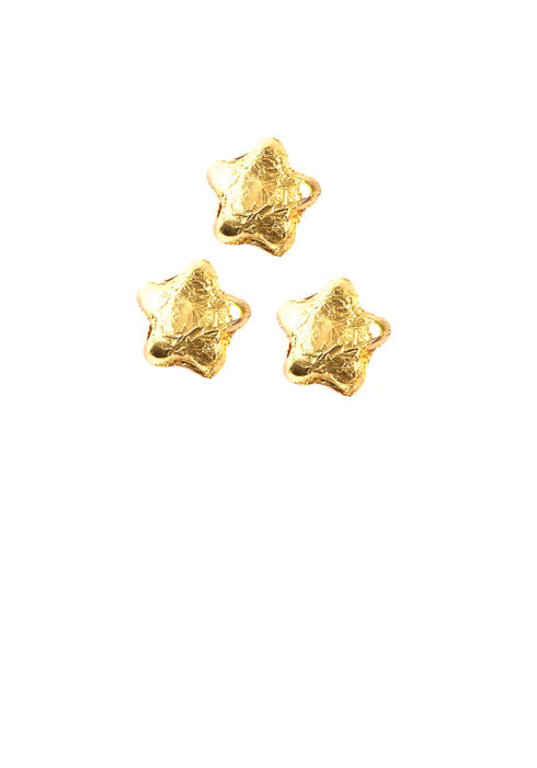 Madelaine Chocolate Gold Mini Stars  (10 Lb.) 17.6 OZ Per Case