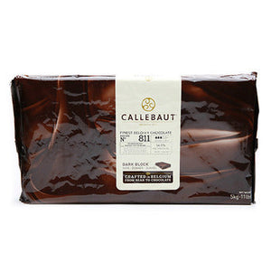 Wholesale Barry Callebaut 53% Semisweet Chocolate Block 11 lb Bag-5ct Case Bulk