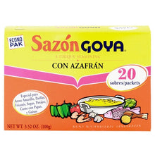Wholesale Goya Sazon With Saffron Packets | 3.52 oz- Bulk