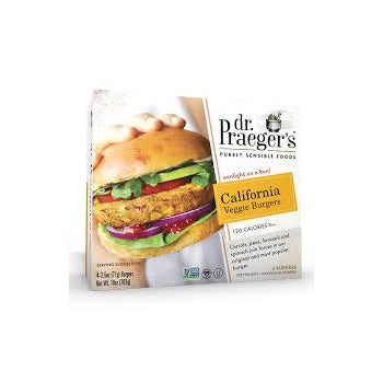 Dr. Praegers 5.5 Ounce California Veggie Burger 10lb