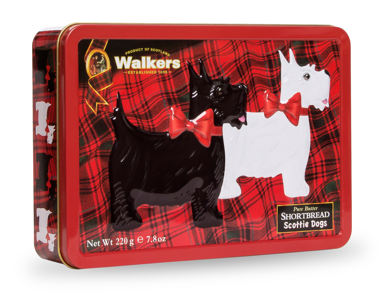 Wholesale Scottie Dog Shortbread Tin 7.8 oz.- Bulk