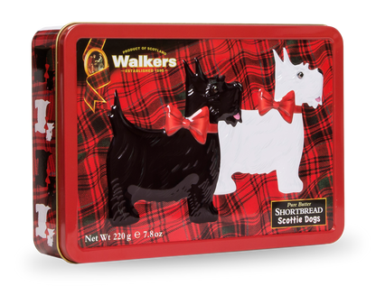 Wholesale Scottie Dog Shortbread Tin 7.8 oz.- Bulk