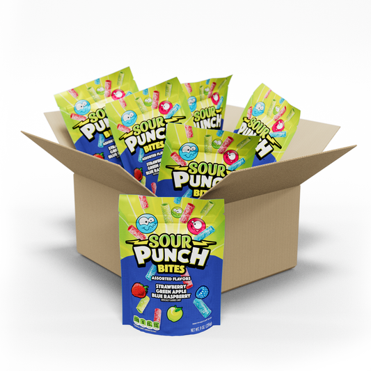 Sour Punch Bites, Assorted Flavors 9 Oz