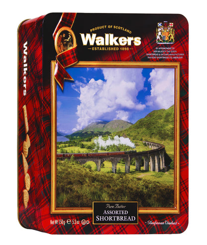 Wholesale Glenfinnan Viaduct Shortbread Tin 5.3 oz.- Bulk