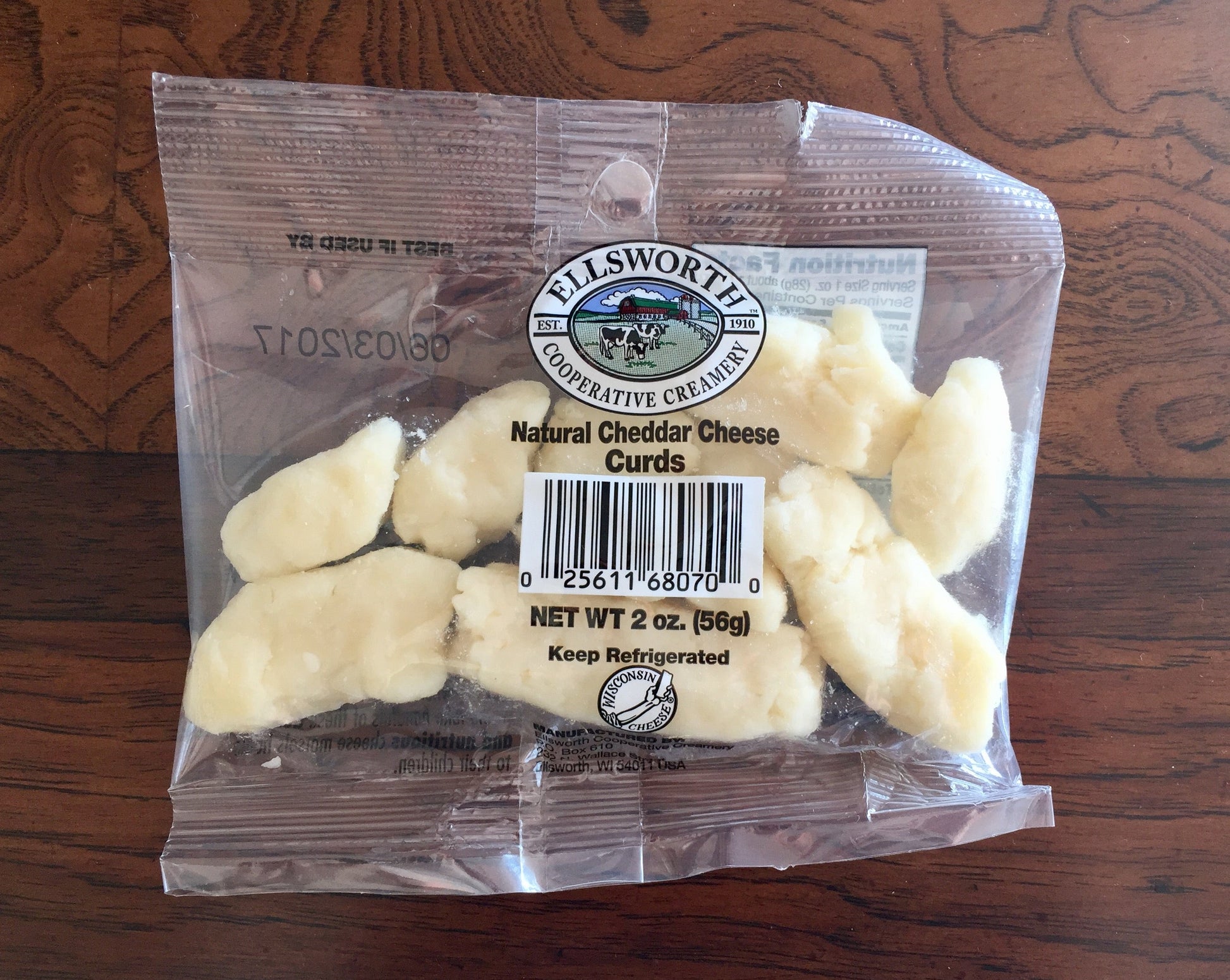 Wholesale Natural White Curd - small retail Cheese 2 OZ- Bulk